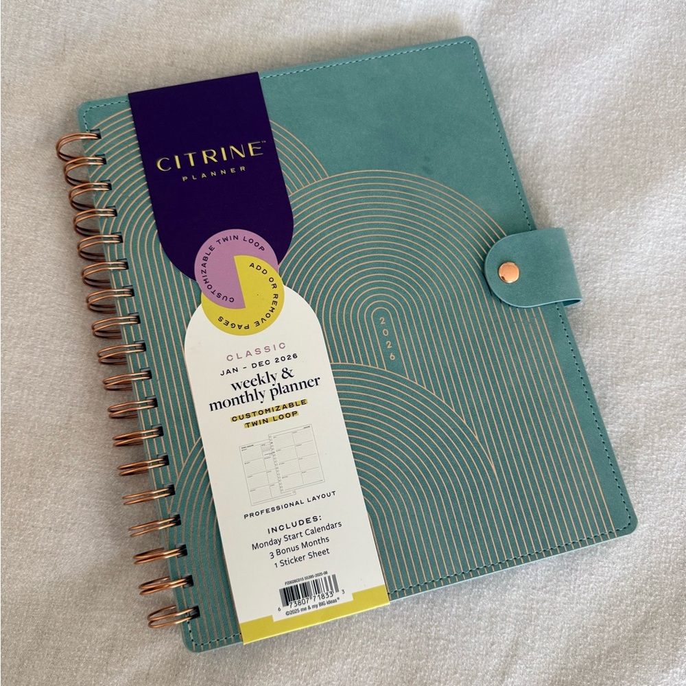 Weekly & Monthly Planner